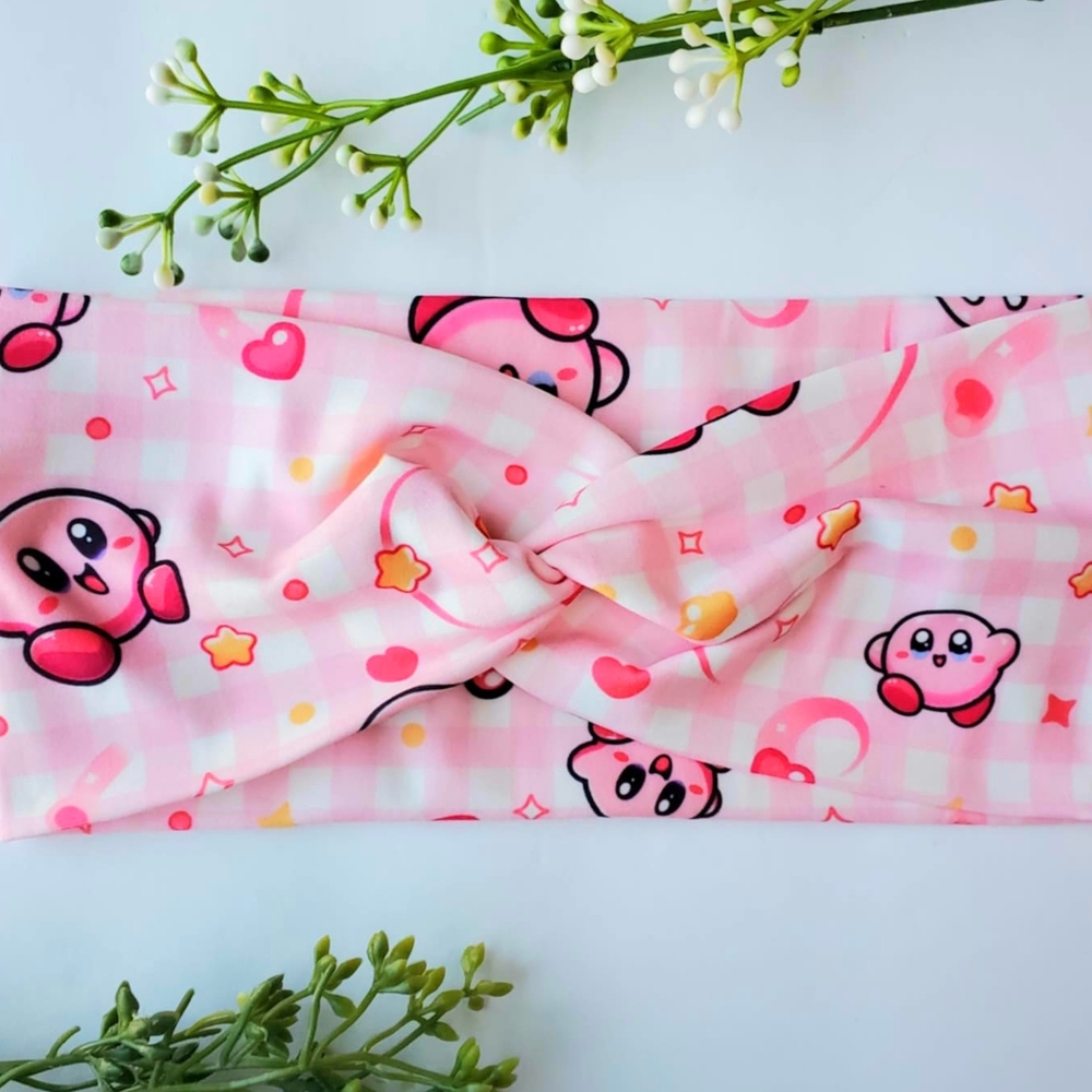 Pink Cartoon Character Hairband